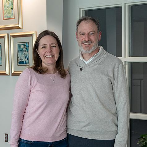 Photo of Jen and Jeff Pelletier