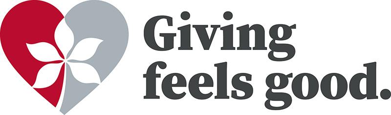 Giving feels good.