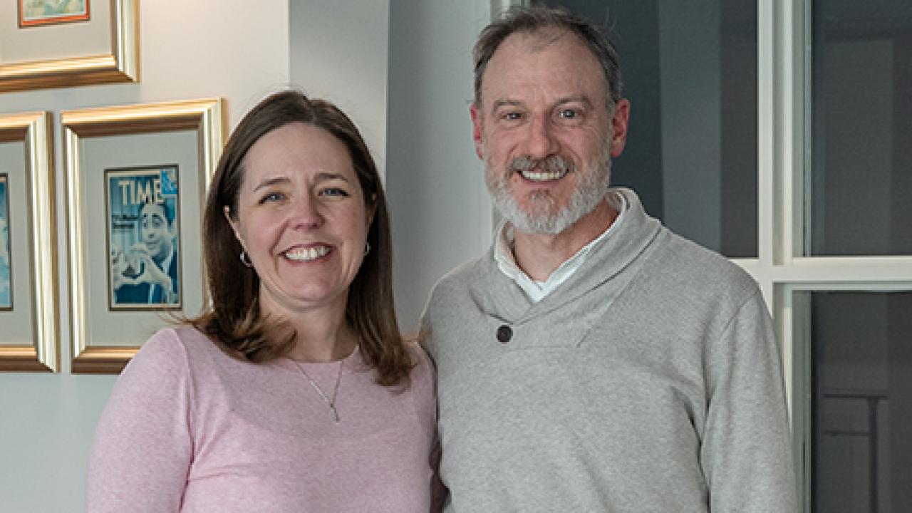 Photo of Jen and Jeff Pelletier